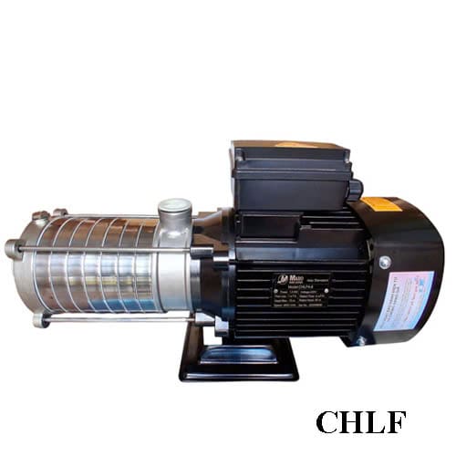 Máy bơm ly tâm trục ngang đa tầng cánh ( nước nóng ) Maro CHLF 2-6 0.75kW 220V