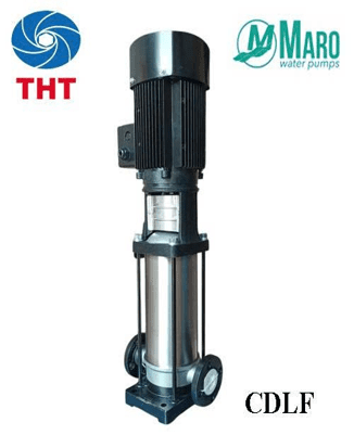 Máy Bơm Trục Đứng Bù Áp Nước Nóng MARO CDLF16-12T 15 HP 380V