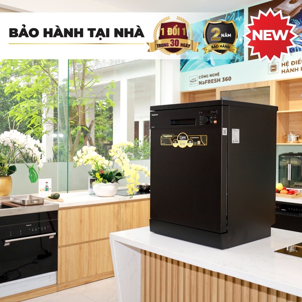 Máy rửa bát độc lập 16 bộ Nagakawa NMD9811