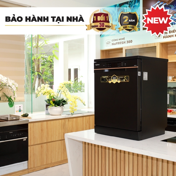 Máy rửa bát độc lập 16 bộ Nagakawa NMD9812