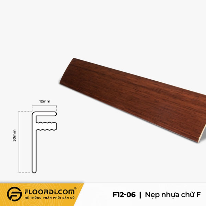 Nẹp chữ F – F12-06