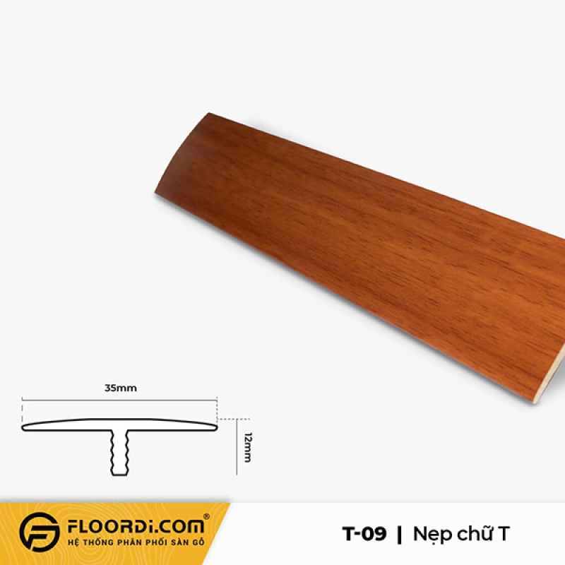 Nẹp chữ T – T-09 – Red Brown