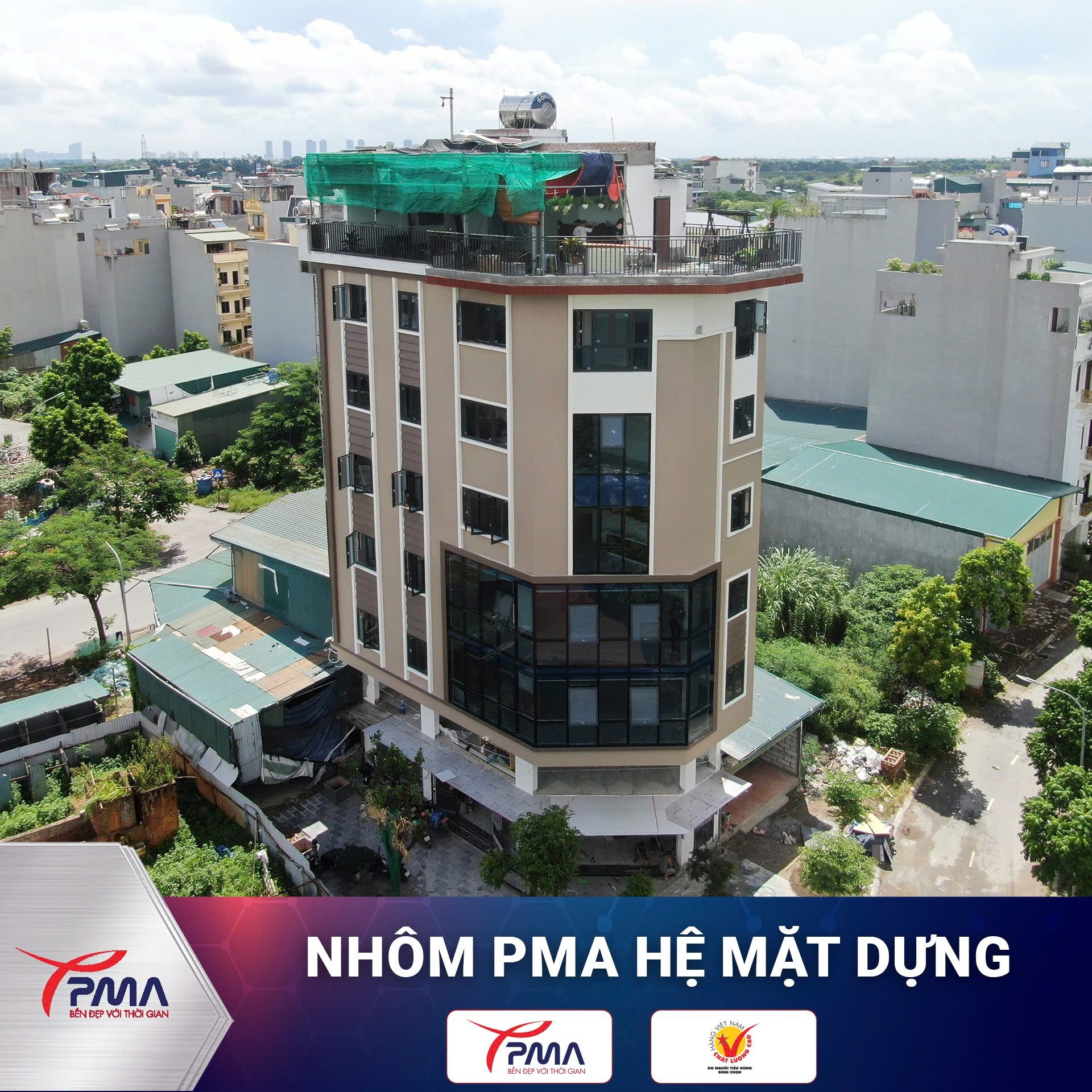 Nhôm PMA Hệ Mặt Dựng – Giải Pháp Kiến Trúc Hiện Đại