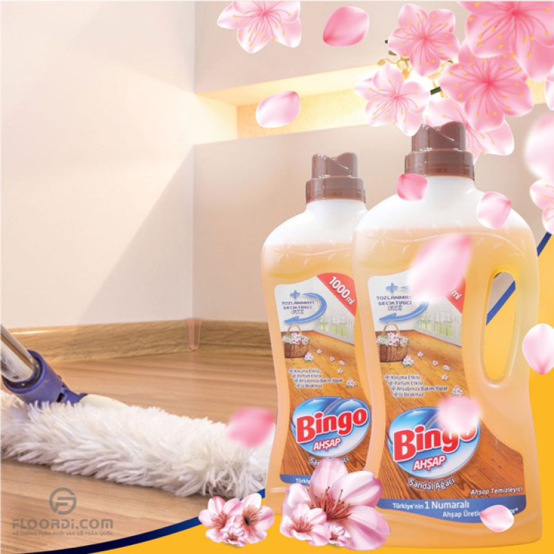 Nước Lau Sàn Gỗ Bingo Ahsap Sandal Agaci