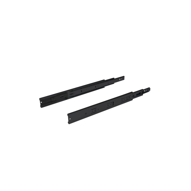 Ray bi giảm chấn Hafele 250mm Màu đen 494.02.070