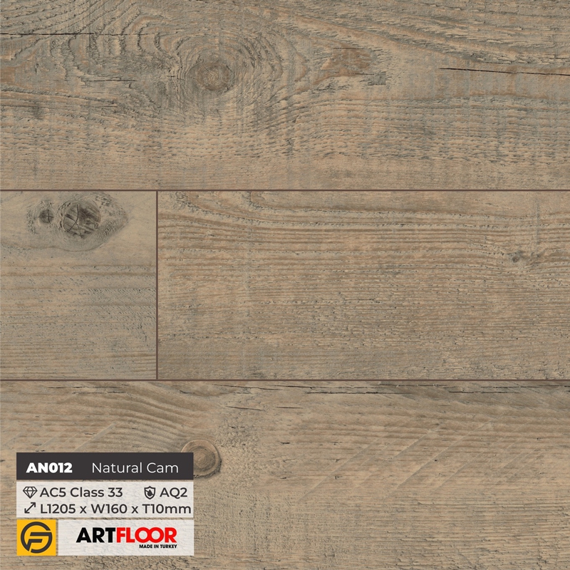 Sàn gỗ Artfloor Natural AN012 Natural Cam – 10mm – AC5