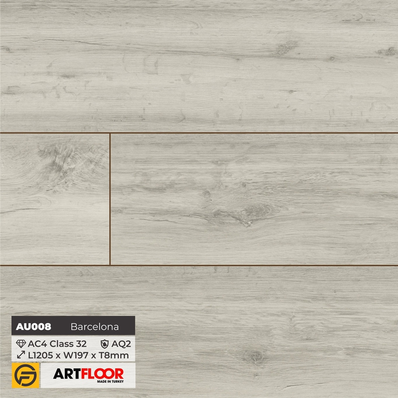 Sàn gỗ Artfloor Urban AU008 Barcelona – 8mm – AC4