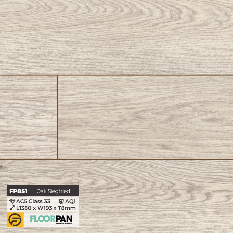 Sàn gỗ Floorpan Black  FP851 Oak Siegfried – 8mm – AC5