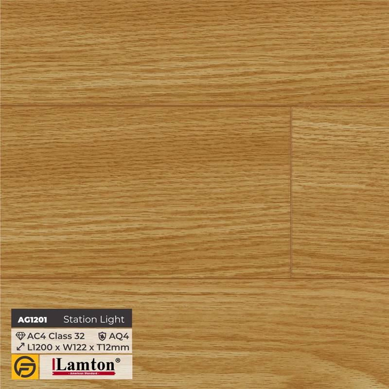 Sàn gỗ Lamton AquaGuard AG1201 Station Light - 12mm - AC4
