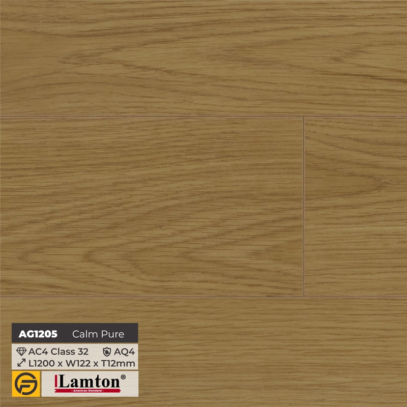 Sàn gỗ Lamton AquaGuard AG1205 Calm Pure - 12mm - AC4