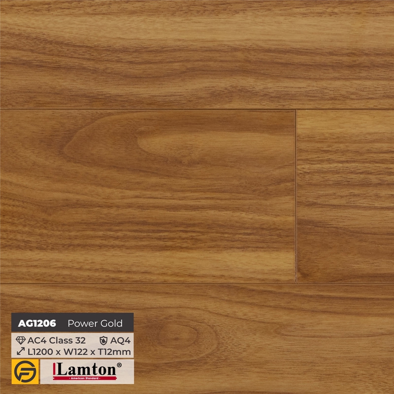 Sàn gỗ Lamton AquaGuard AG1206 Power Gold - 12mm - AC4