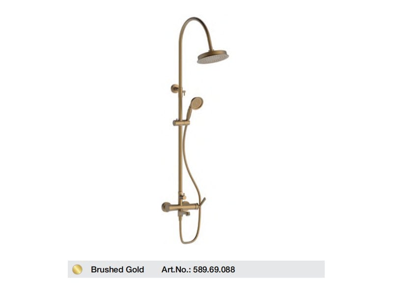 Sen cây FUSION màu Brushed Gold Hafele 589.69.088