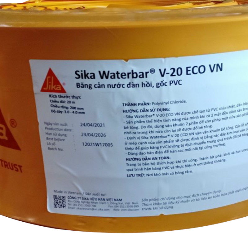 Sika Waterbar® V-20 ECO VN