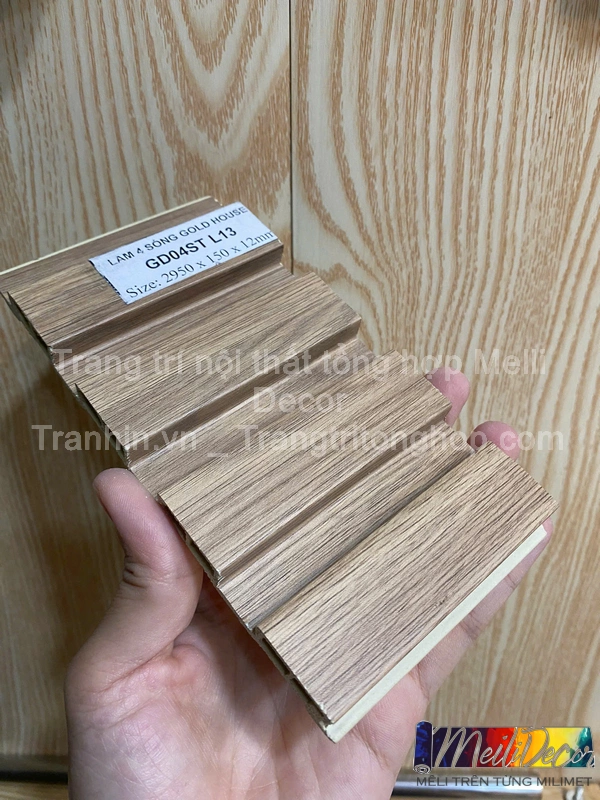 Tấm Ốp Lam 4 Sóng Thấp GD Gold House L13
