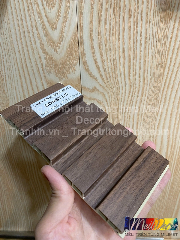 Tấm Ốp Lam 4 Sóng Thấp GD Gold House L17