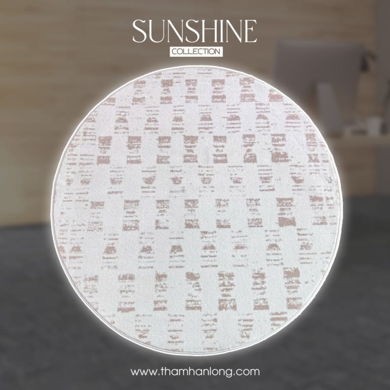 Thảm tròn sunshine cao cấp