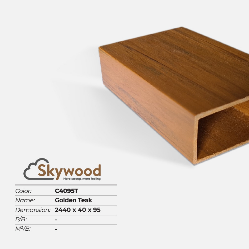 Thanh lam trang trí Skywood C4095T – Golden Teak