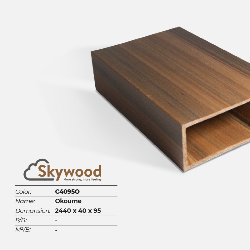 Thanh lam trang trí SkywoodC4095O – Okoume