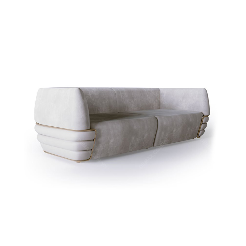 Three Seater Sofa With Metan