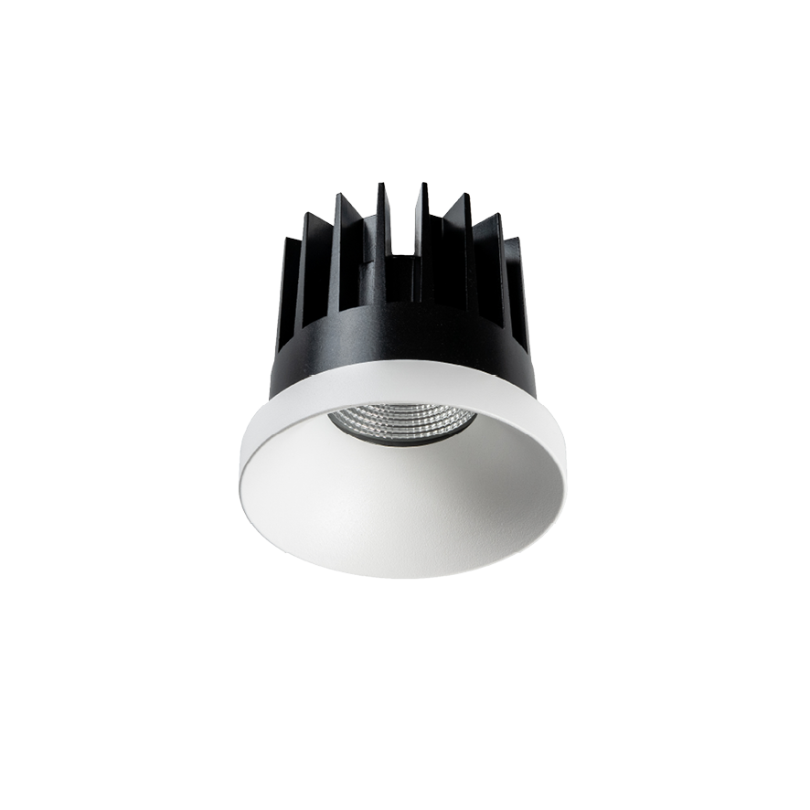 Titanium Semi Recessed Downlight