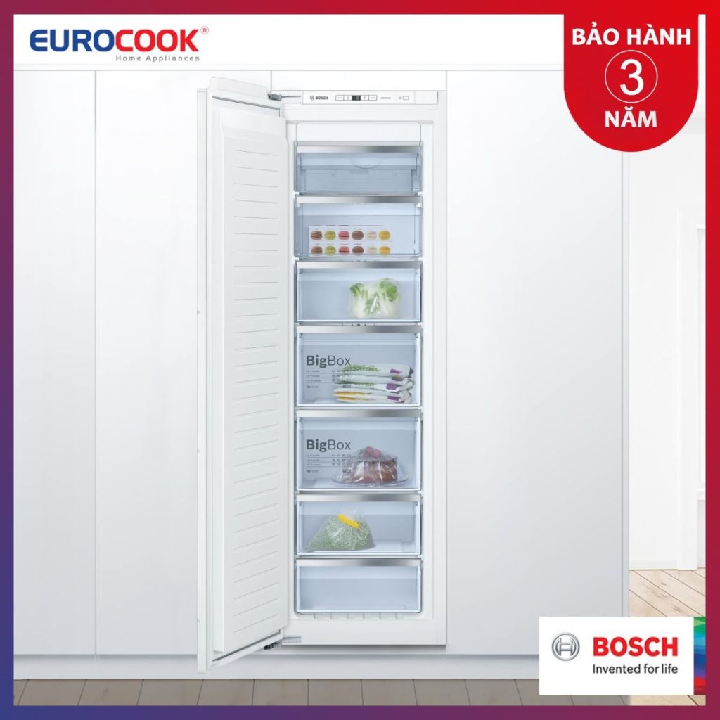 Tủ đông lắp âm Bosch GIN81AEF0