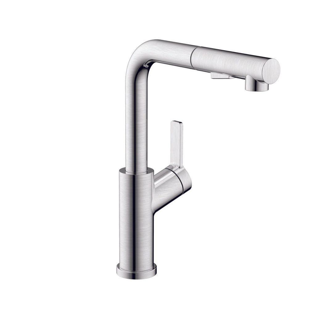 Vòi bếp Hafele LUX-P HT25-SH1P315 Chrome mờ 570.85.049