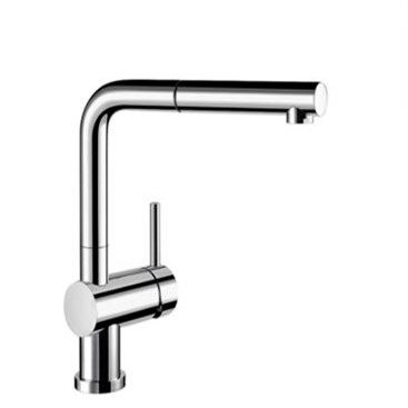 Vòi Rửa Bát Blanco Bateria MILA-S chrome Nổi Bật Kiểu Dáng Cổ Điển Và Tinh Tế