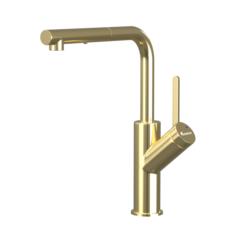Vòi rửa bát dây rút Artan Gold
