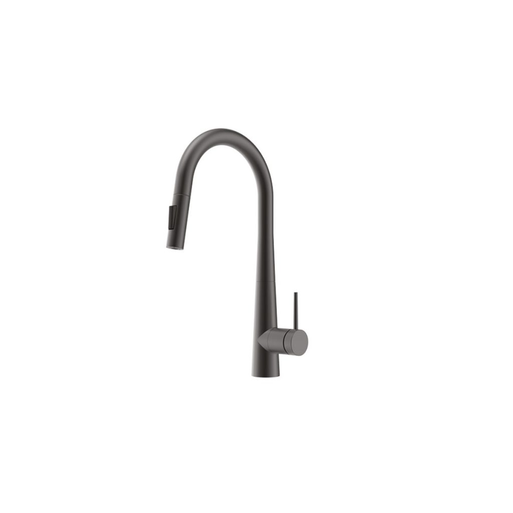Vòi rửa chén Hafele HT25-SH1P417 màu Đen 567.24.498