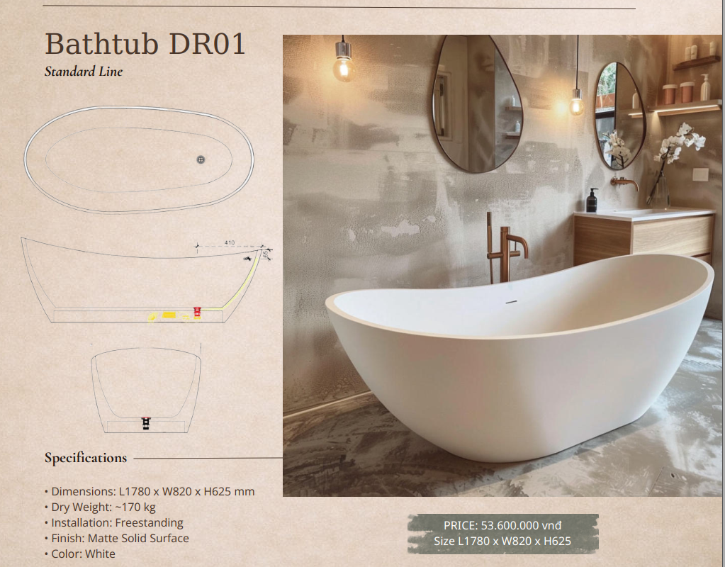 Bathtub DR01