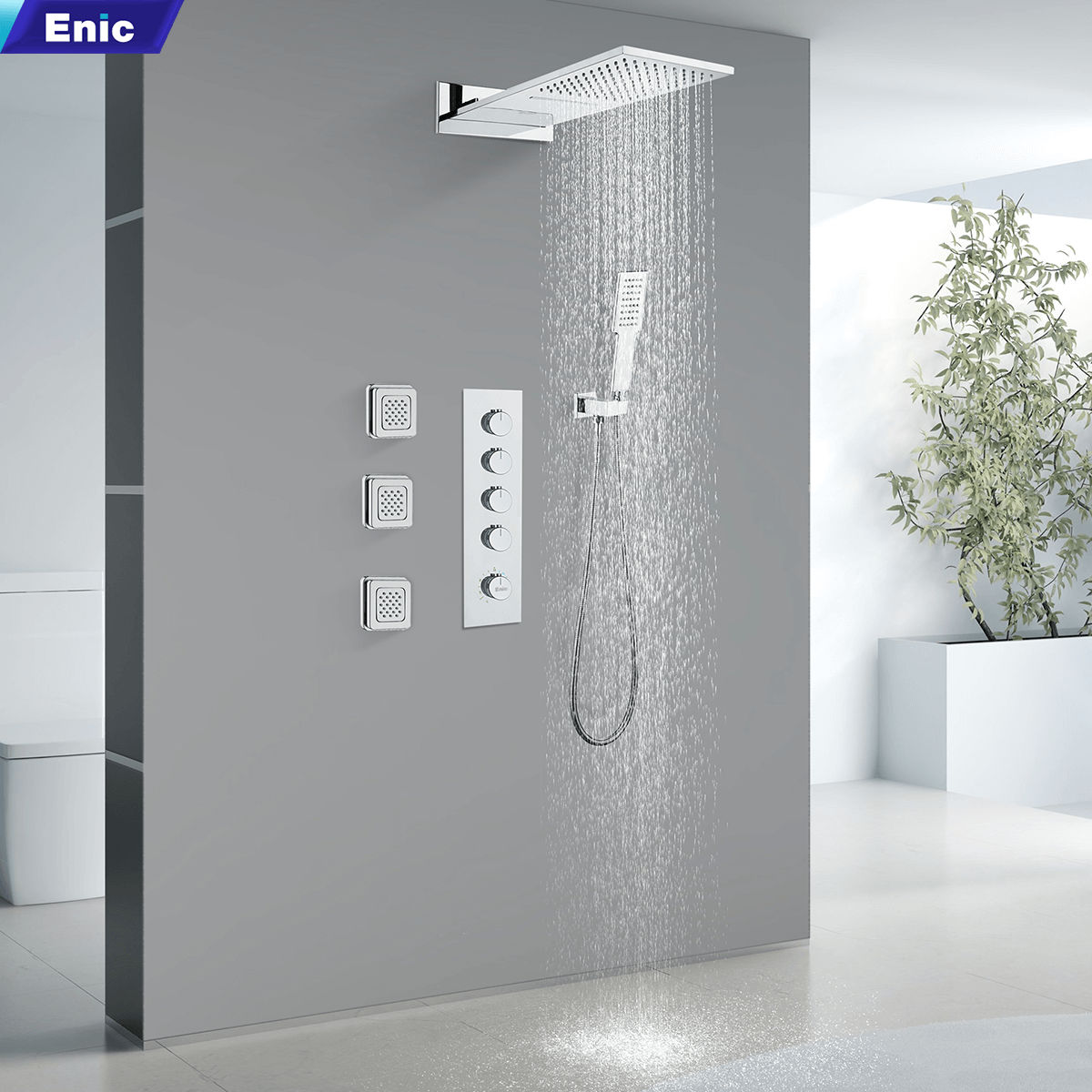 Sen tắm âm tường cao cấp Enic N01 Pro