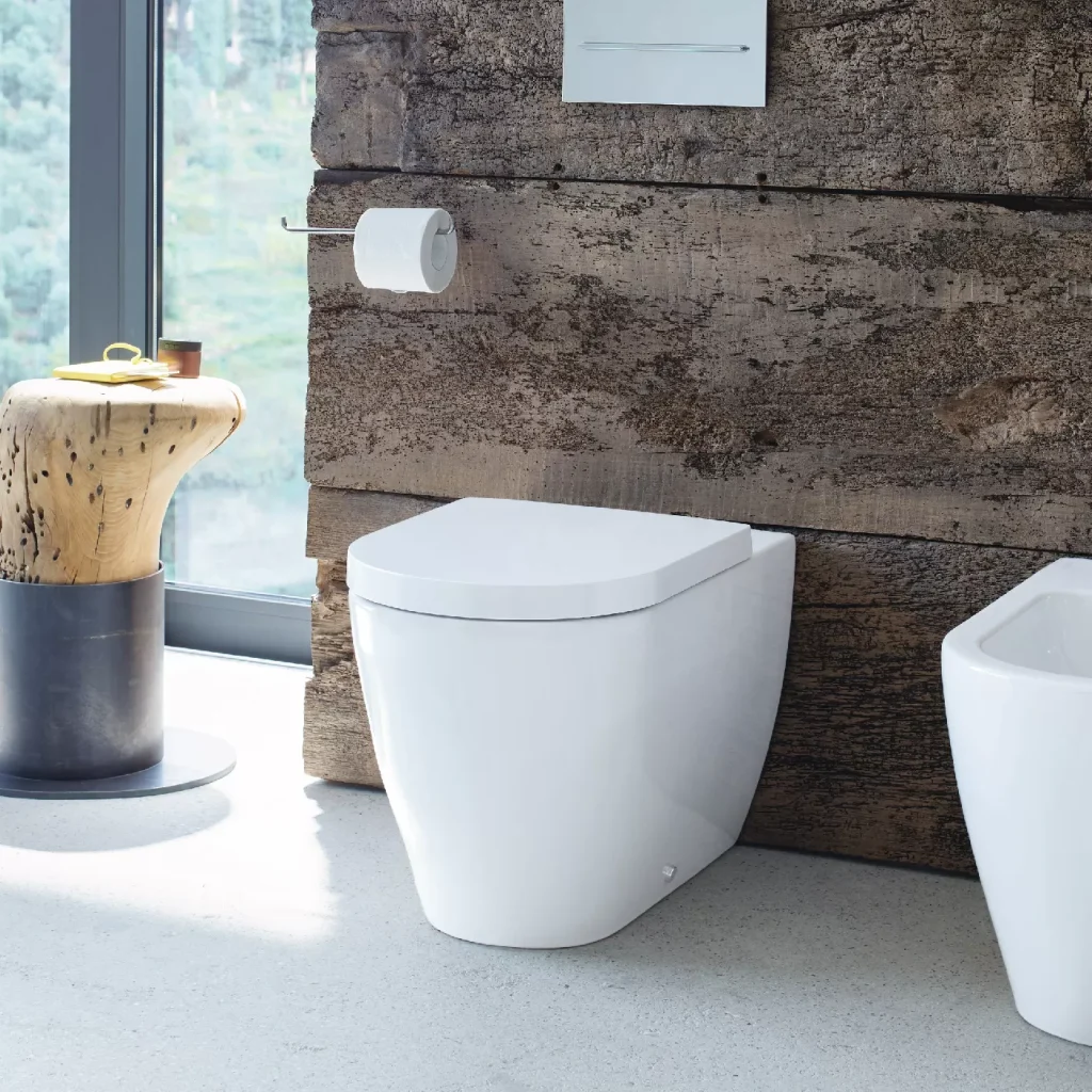 Bồn cầu đặt sàn két nước âm – Me by starck