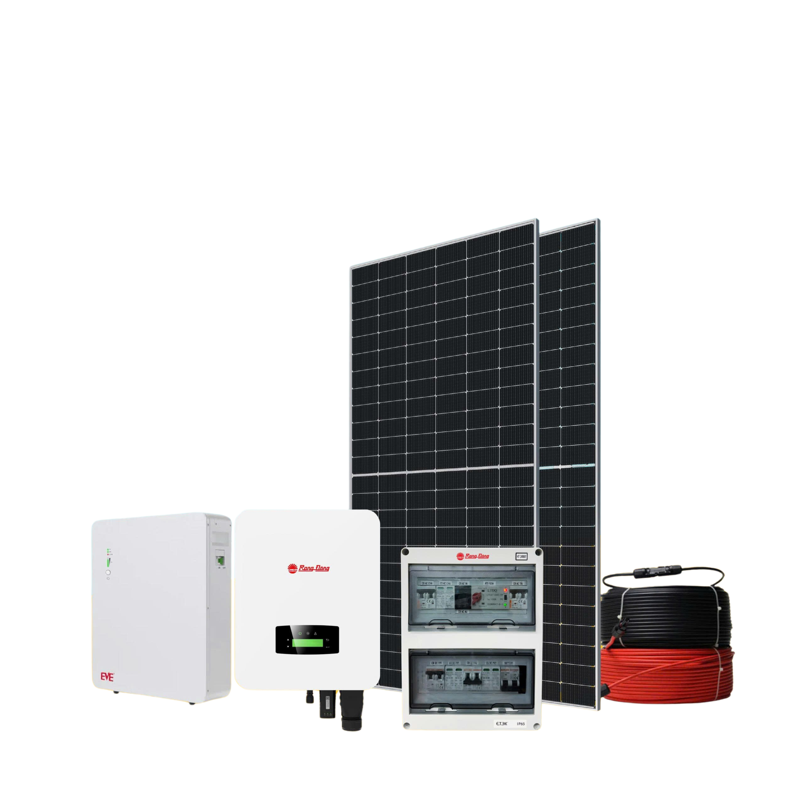 Hệ thống Hybrid 1 pha 3.8 kWp