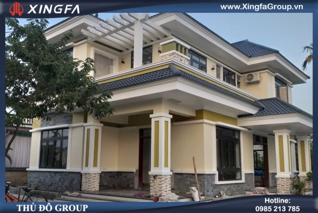 Cửa Sổ Mở Quay 4 Cánh Nhôm