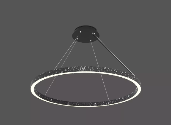 Đèn chùm vòng tròn thả trần chống nước IP65 New Shine