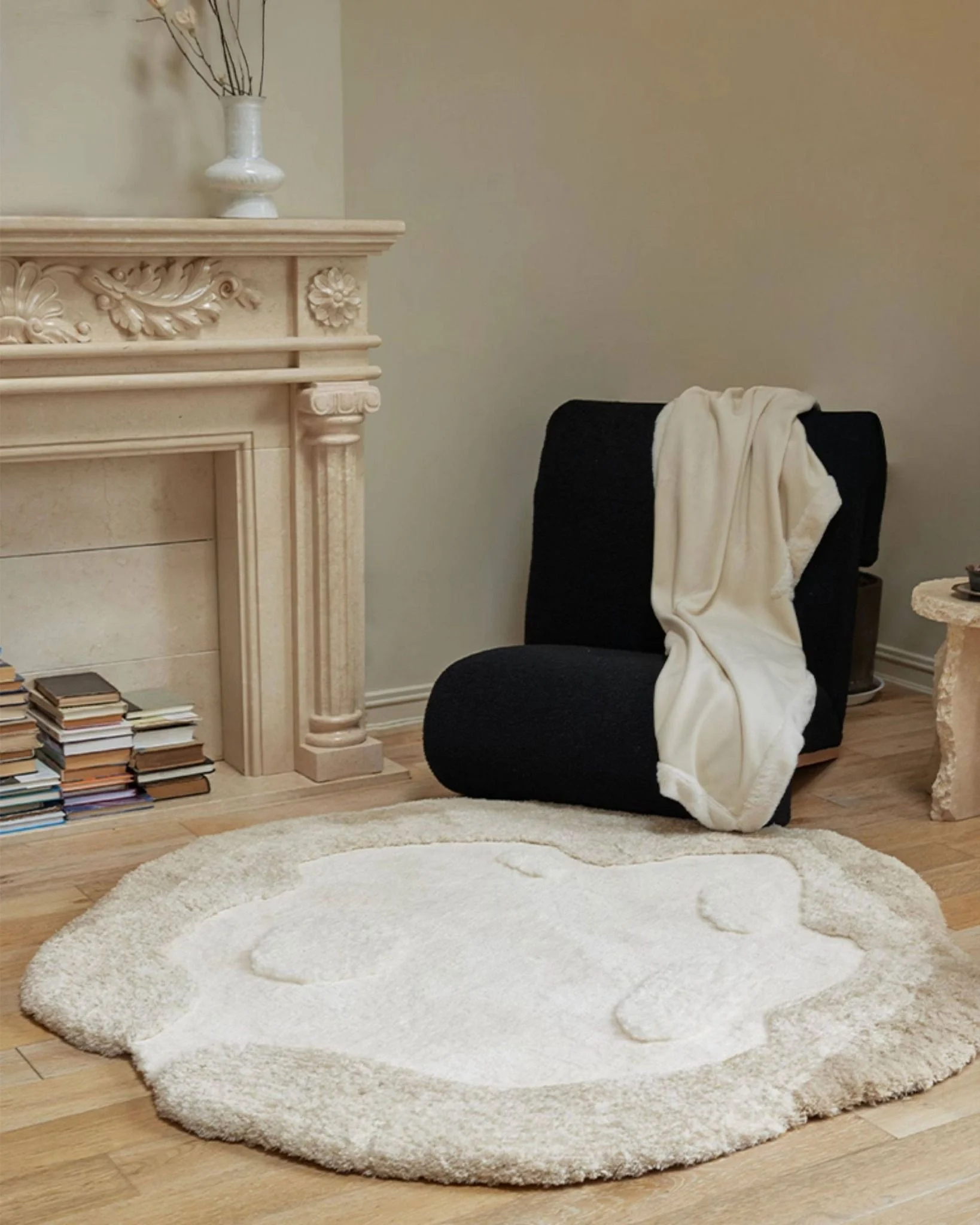 Cloud Round Rug