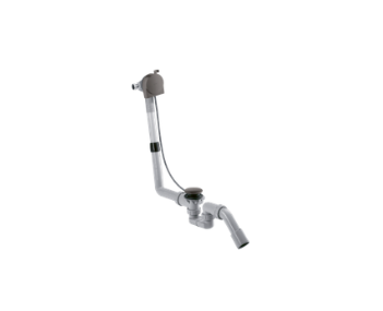 Bộ Cấp Nước, Xả Và Chống Tràn AXOR Exafill Cho Bồn Tiêu Chuẩn (Chrome Đen Xước)
