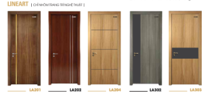 Cửa gỗ Duratek Line art – La104