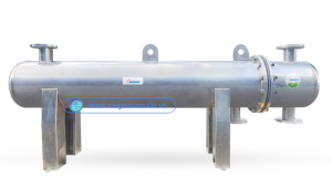 Bộ trao đổi nhiệt chiller ino 304 Megasun-HEX-100-U-PN10-304-304-PU-304