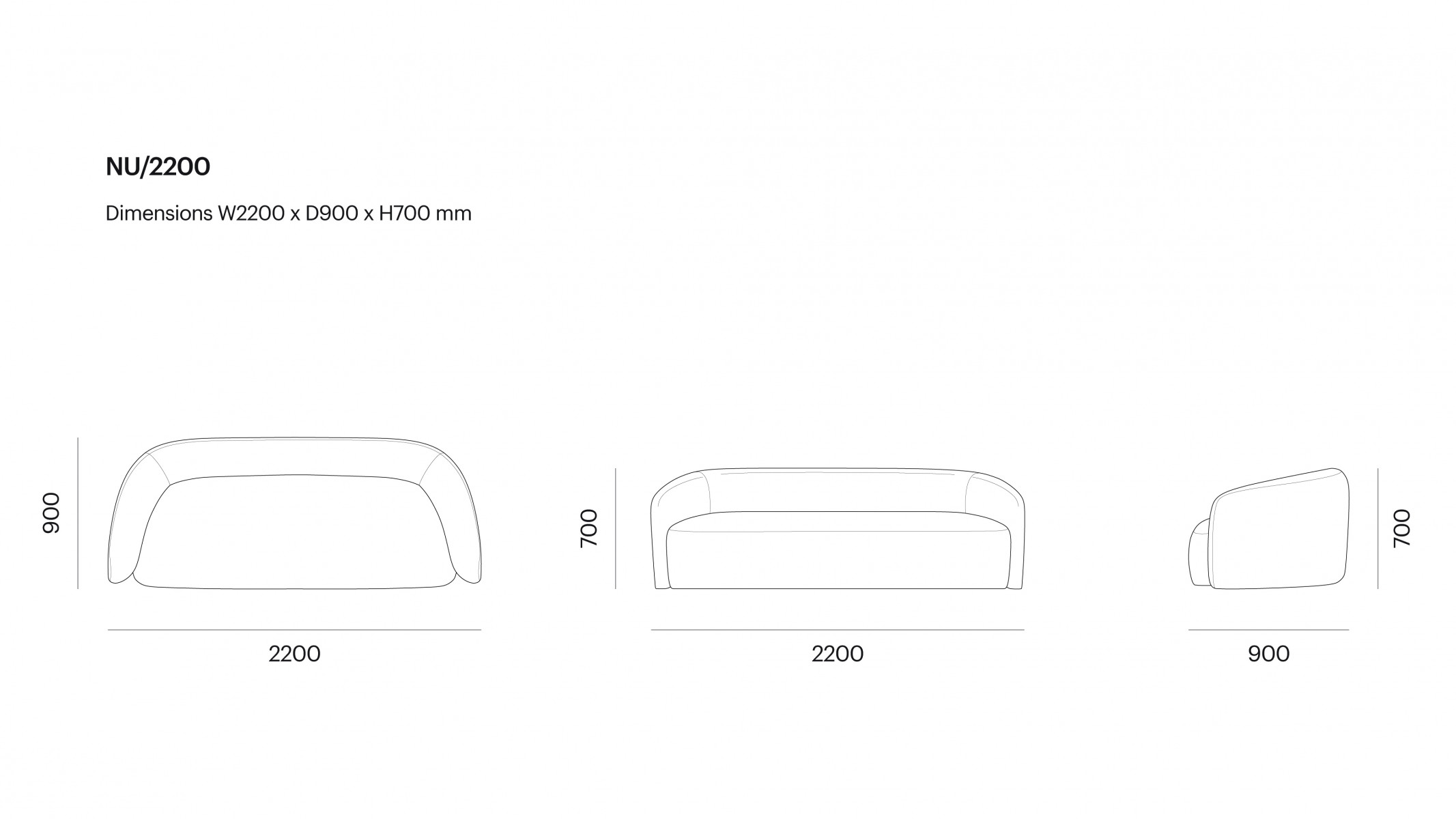 Sofa Nu 2200