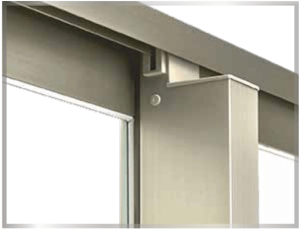 Cửa đi mở trượt (4 cánh 2 ray)