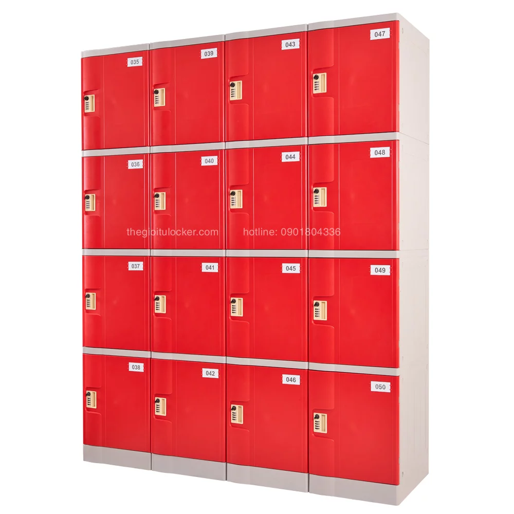 Tủ locker nhựa ABS – Dòng W400 – 16 ngăn