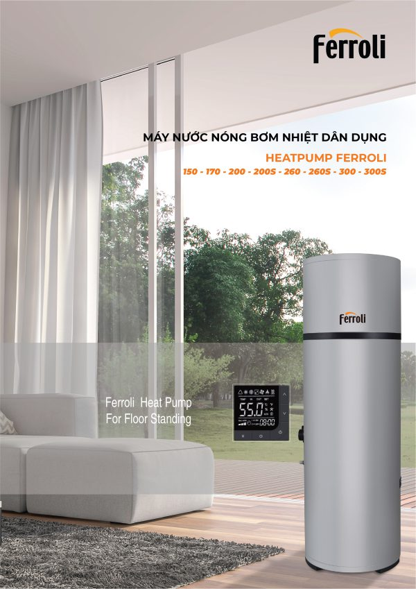Bơm nhiệt gia dụng tích hợp