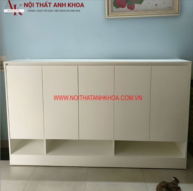 Tủ giày hiện đại gỗ công nghiệp bền chắc