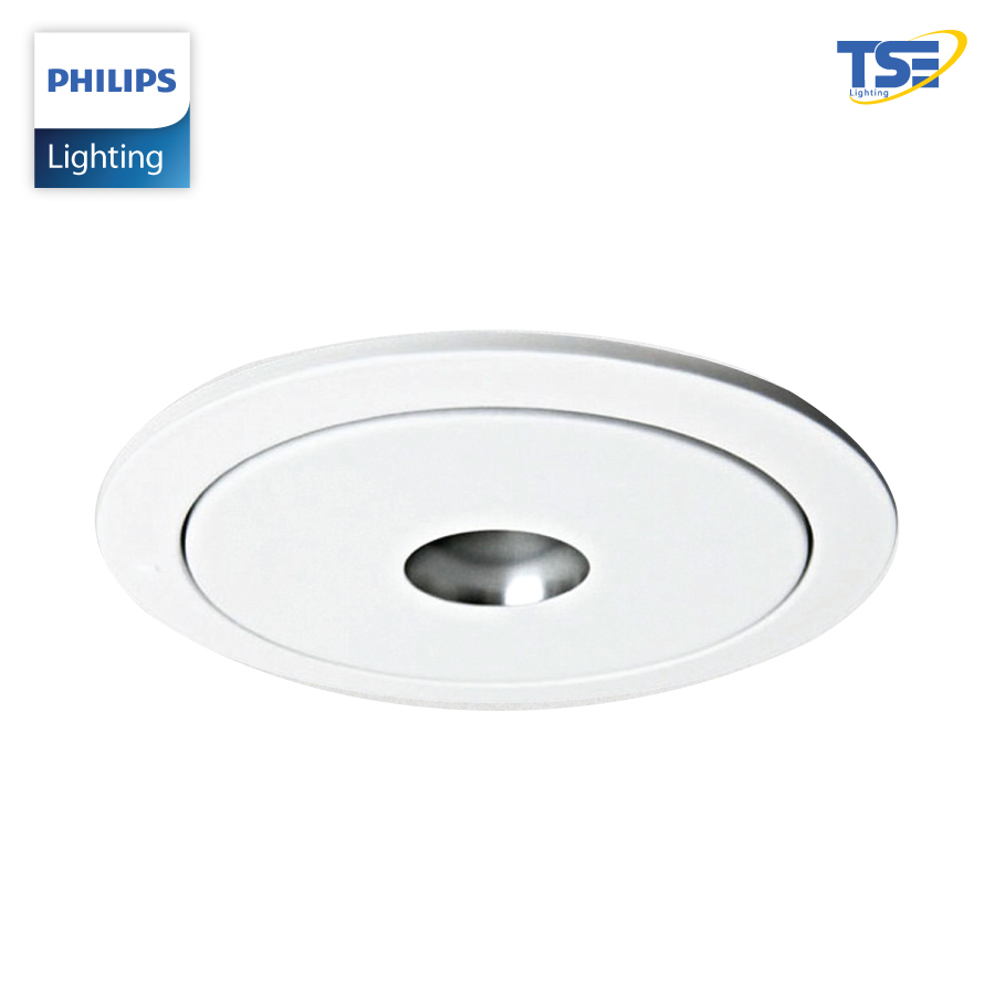 Chóa đèn downlight âm trần điều chỉnh góc chiếu Philips QBS041