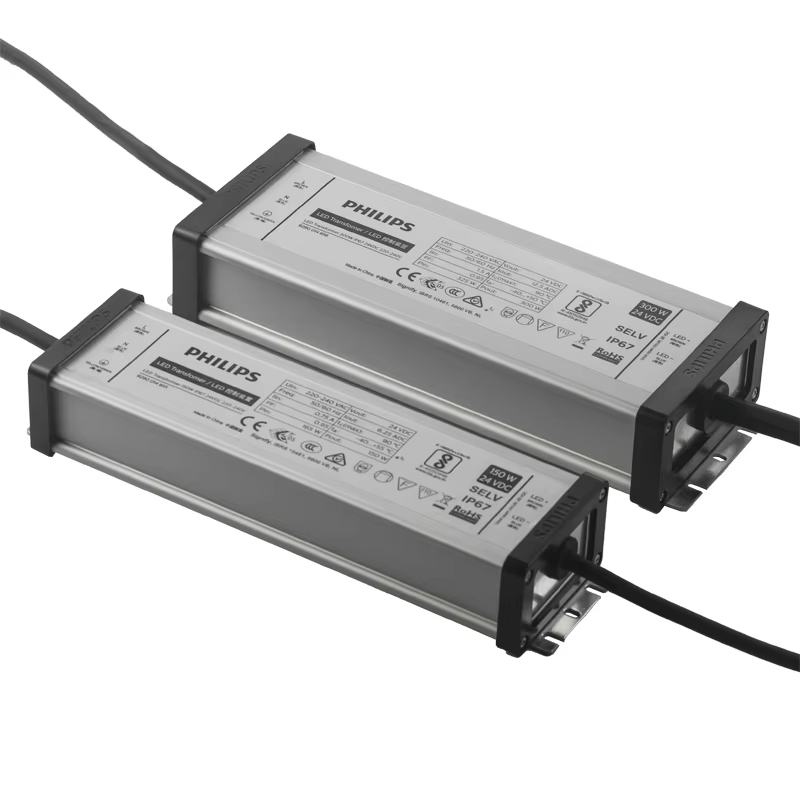 Bộ nguồn LED dây 150W, 300W, 24VDC IP67 – Philips