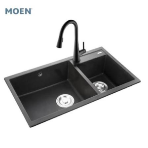 Chậu rửa chén đôi dương vành MOEN – 27901BL01