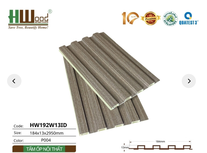 Tấm ốp nội thất HW192W13ID